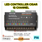 12 Channel DIY-USB Matrix RGB LED Controller Cigar Progammable